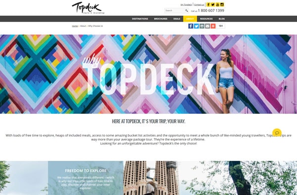 BrandLume Website Design Example