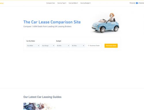 Previous Automobile Comparison Website Design Example