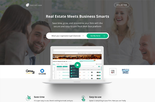 Previous Business Website Design Example