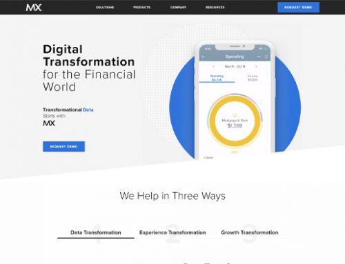 Previous Financial Technology Website Design Sample