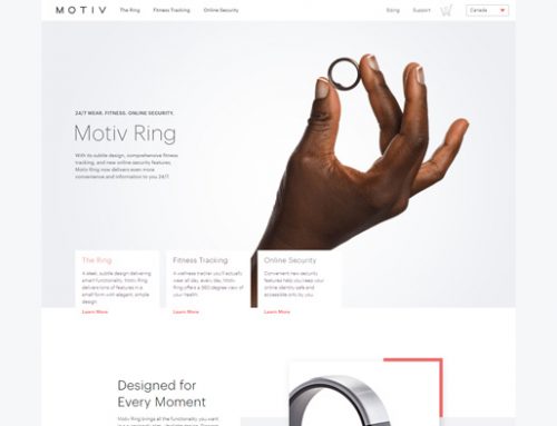 Previous Health Technology Website Design Example