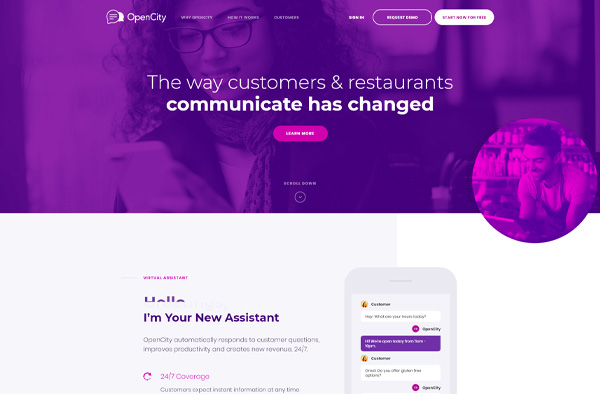 Previous Information Technology Website Design Example