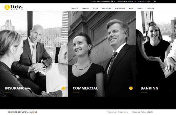 Previous Legal Office Website Design Sample