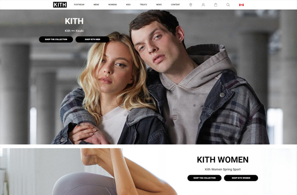 Previous Lifestyle Fashion Website Design Example