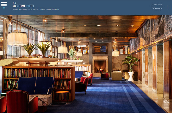Previous Lifestyle Hotel Website Design Sample
