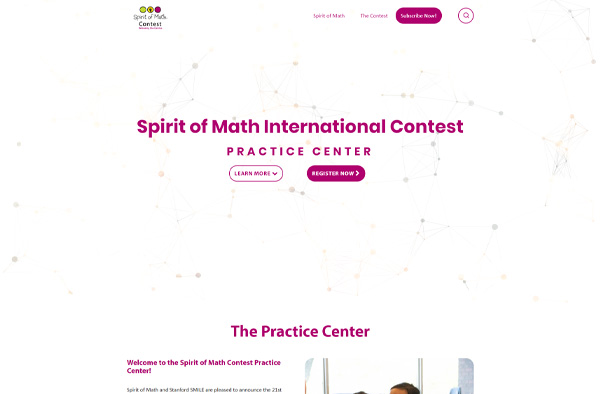 Previous LMS Website Design Example