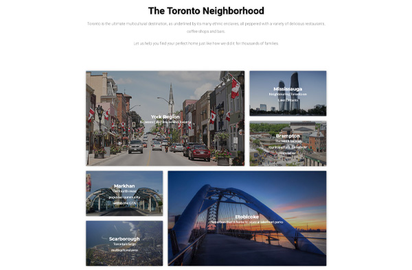 Previous Real Estate Website Design Example